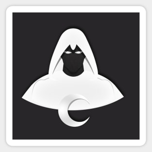 Clearly moon knight Sticker
